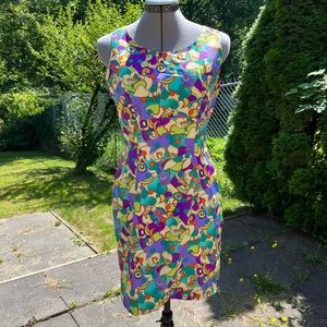 Tomommi Vintage Style Colourful Dress